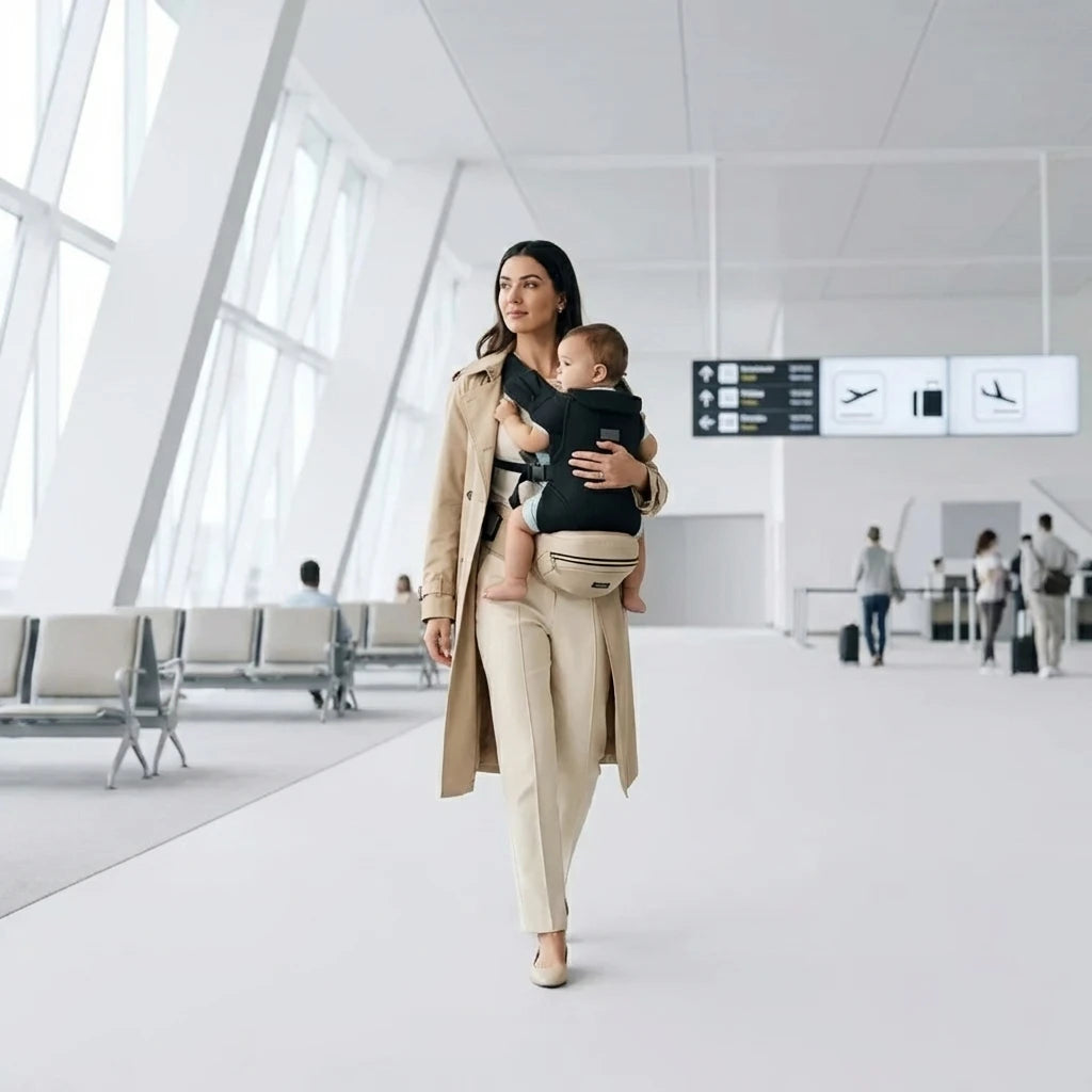 Babynestia ergonomic baby hip seat carrier