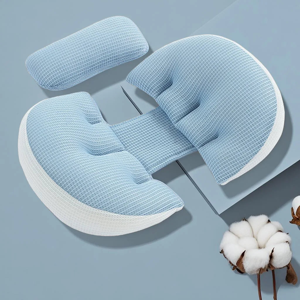 Babynestia pregnancy side sleeping support pillow
