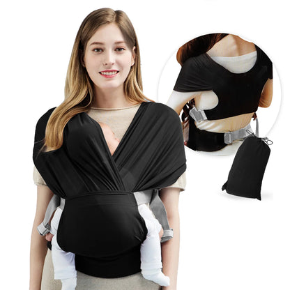 Babynestia stretchy newborn baby wrap carrier