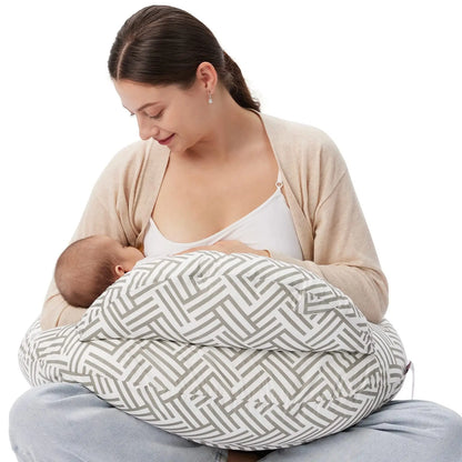 Babynestia hands-free nursing and breastfeeding support pillow