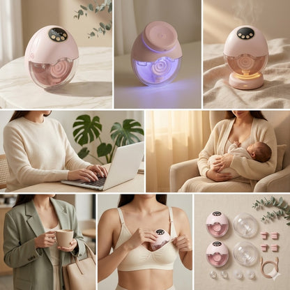 Babynestia smart wearable breast pump