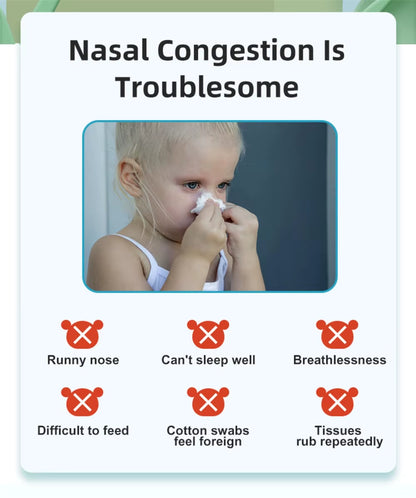 Babynestia electric baby nasal aspirator