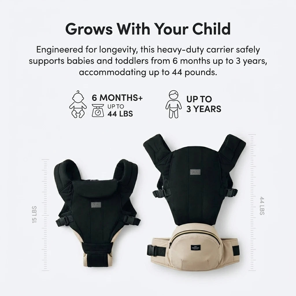 Babynestia ergonomic baby hip seat carrier
