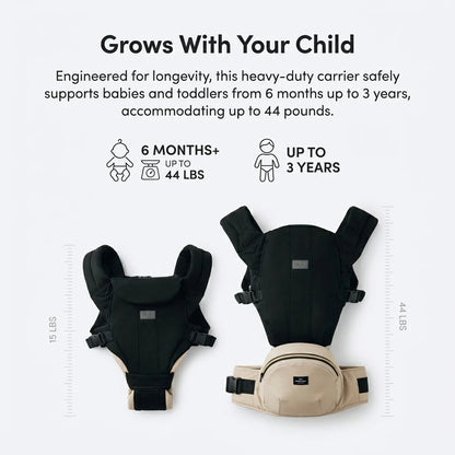 Babynestia ergonomic baby hip seat carrier