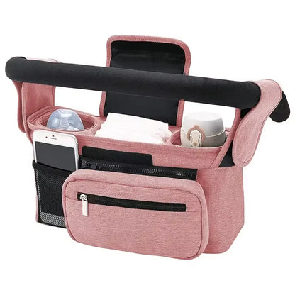 Babynestia large stroller organizer and hanging diaper bag