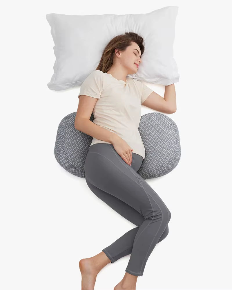 Babynestia cooling pregnancy wedge support pillow