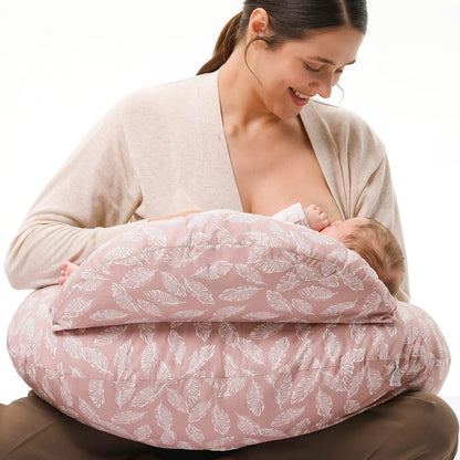 Babynestia hands-free nursing and breastfeeding support pillow