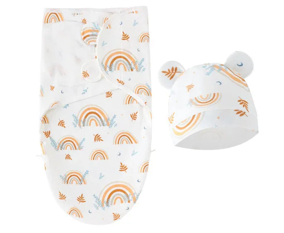 Babynestia cotton newborn swaddle sleep sack