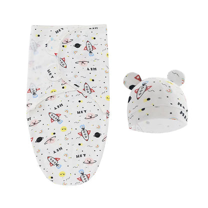 Babynestia cotton newborn swaddle sleep sack