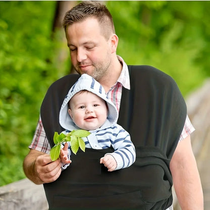 Babynestia stretchy newborn baby wrap carrier