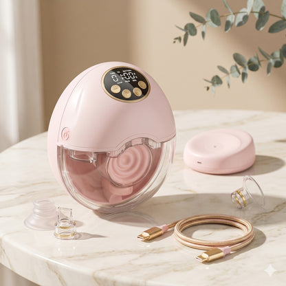 Babynestia smart wearable breast pump