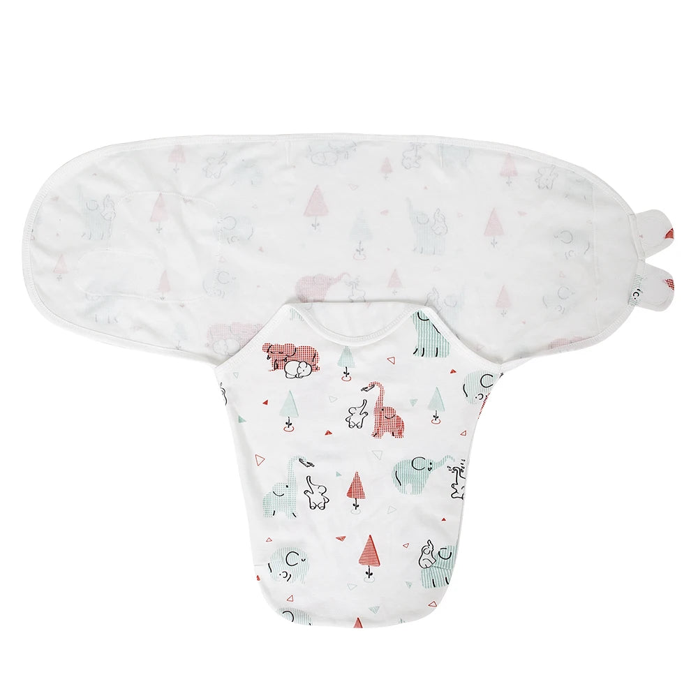 Babynestia cotton newborn swaddle sleep sack