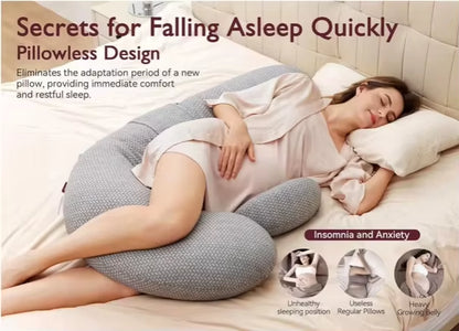 Babynestia machine washable pregnancy body pillow
