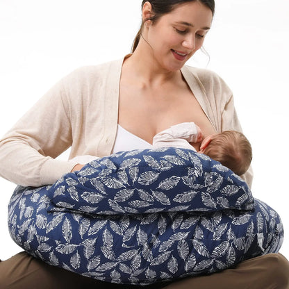Babynestia hands-free nursing and breastfeeding support pillow