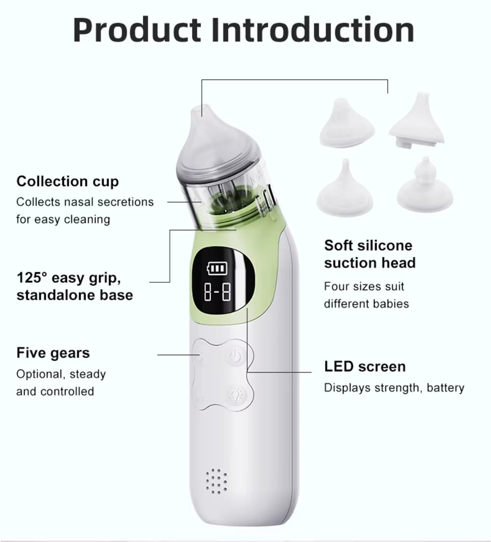 Babynestia electric baby nasal aspirator