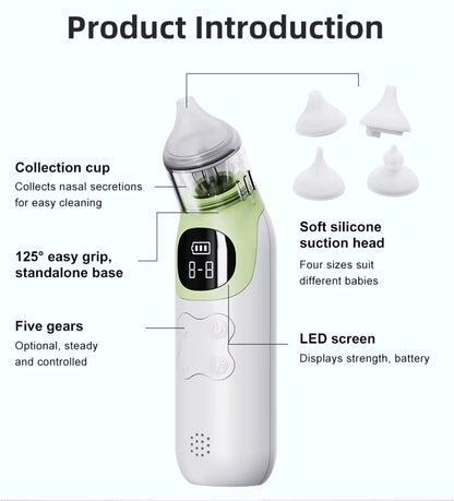 Babynestia electric baby nasal aspirator