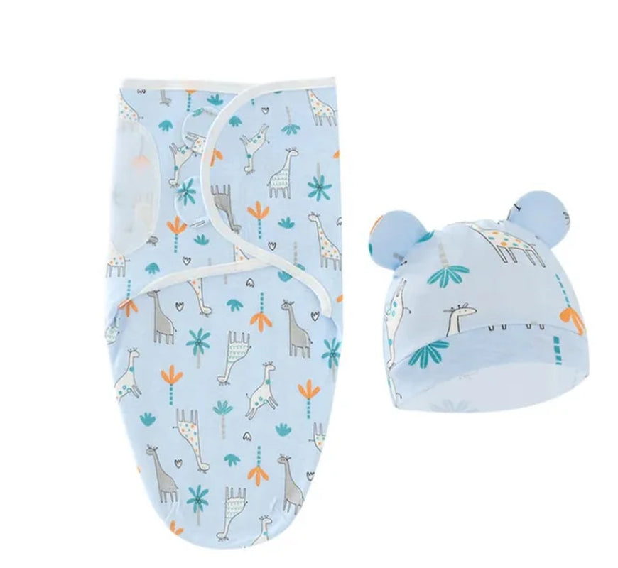Babynestia cotton newborn swaddle sleep sack
