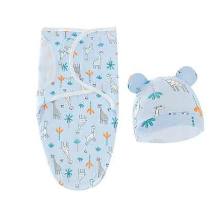 Babynestia cotton newborn swaddle sleep sack