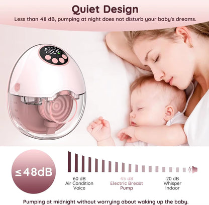 Babynestia smart wearable breast pump