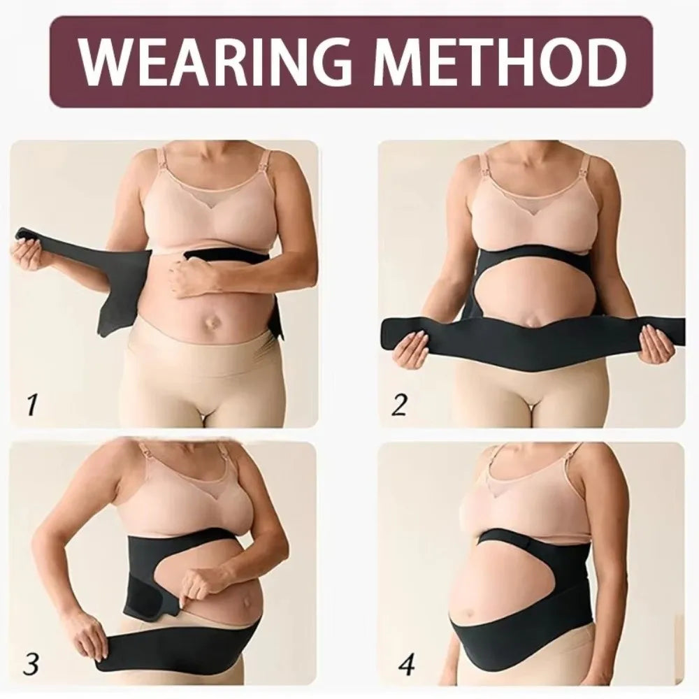 Babynestia adjustable maternity belly support band
